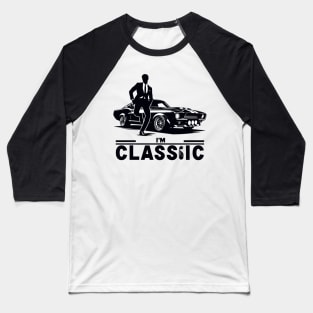 Classic Car Baseball T-Shirt